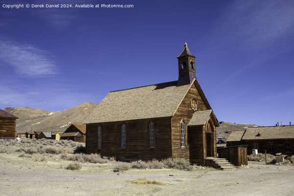 The Haunting Abandoned Bodie Town Picture Board by Derek Daniel