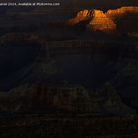 Buy canvas prints of Grand Canyon National Park at sunrise by Derek Daniel