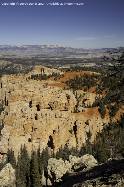 Scenic View Over Bryce Canyon Picture Board by Derek Daniel