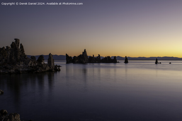 Sunrise at Mono Lake Picture Board by Derek Daniel
