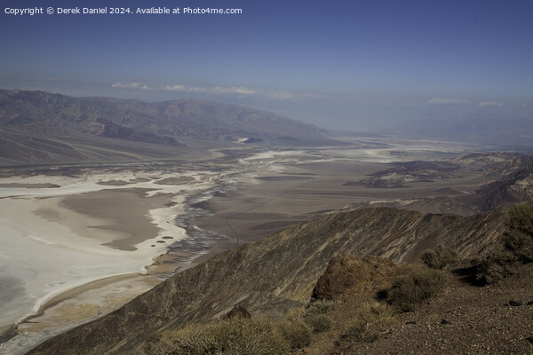 Dante's View, Death Valley Picture Board by Derek Daniel