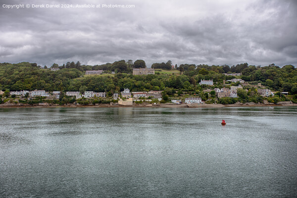 Anglesey from Garth Pier, Bangor Picture Board by Derek Daniel