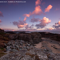 Buy canvas prints of Majestic Sunset over Trearddur Bay by Derek Daniel