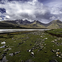 Buy canvas prints of Serene Loch Slapin by Derek Daniel