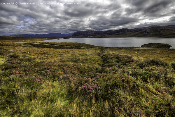 Loch Tollaidh Picture Board by Derek Daniel