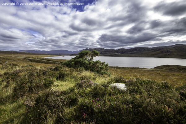 Loch Tollaidh Wester Ross Picture Board by Derek Daniel