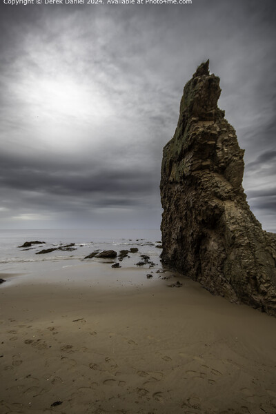 Cullen Beach Moray Seascape Picture Board by Derek Daniel