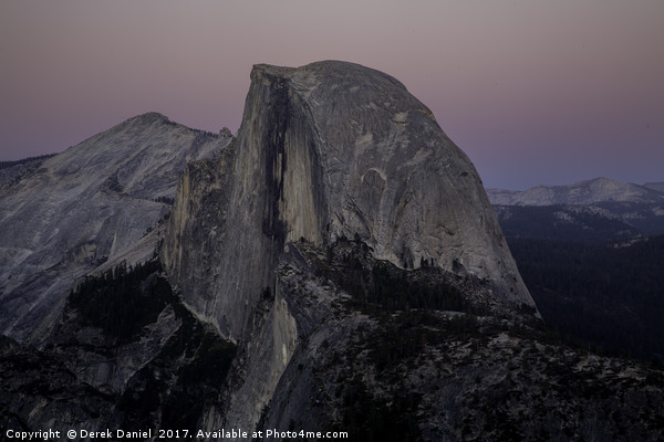 Half Dome Yosemite Picture Board by Derek Daniel