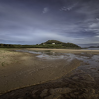 Buy canvas prints of Firemore Sands, Poolewe (panoramic) by Derek Daniel