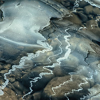 Buy canvas prints of Ice Patterns by Derek Daniel