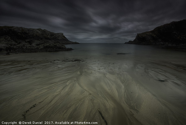 Moody Atmosphere at Porth Dafarch Picture Board by Derek Daniel