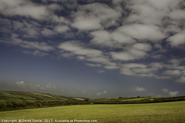 A Cornish Landscape Picture Board by Derek Daniel