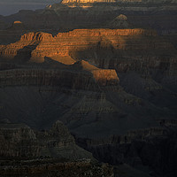 Buy canvas prints of Majestic Sunset at the Deepest Canyon by Derek Daniel