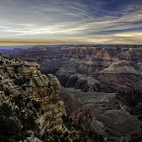Buy canvas prints of Grand Canyon (Fire on the North Rim) by Derek Daniel
