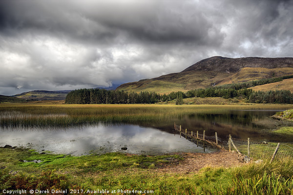 Loch Cill Chriosd, Skye, Scotland  Picture Board by Derek Daniel