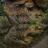Buy canvas prints of Oak Creek Canyon by Derek Daniel