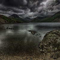Buy canvas prints of Magnificent Lonely Wastwater by Derek Daniel