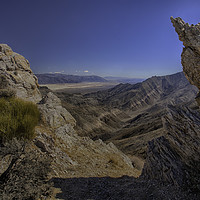 Buy canvas prints of Aguereberry Point, Death Valley by Derek Daniel