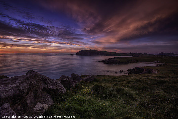 Sybil Head Sunset, Dingle Peninsula, Ireland Picture Board by Derek Daniel