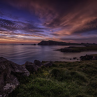 Buy canvas prints of Sybil Head Sunset, Dingle Peninsula, Ireland by Derek Daniel