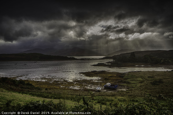 Tempestuous Beauty Picture Board by Derek Daniel