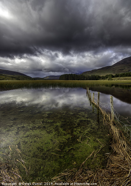Loch Cill Chriosd Picture Board by Derek Daniel