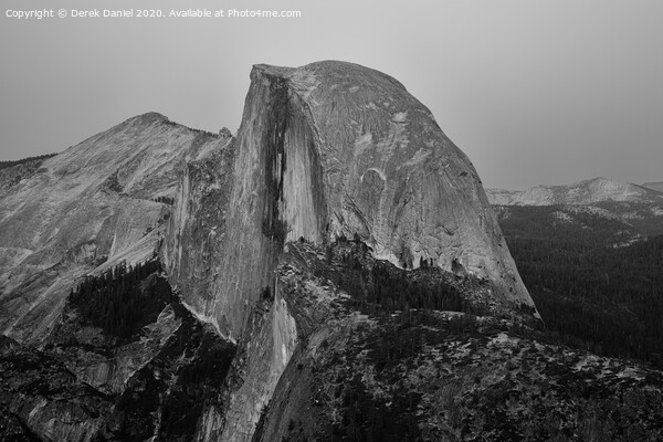 Half Dome - Yosemite Picture Board by Derek Daniel