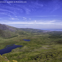 Buy canvas prints of The View From Conor Pass by Derek Daniel