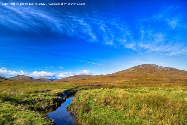 Scottish Highland Landscape Picture Board by Derek Daniel
