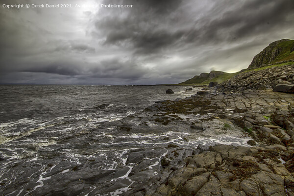 Staffin Bay, Skye, Scotland Picture Board by Derek Daniel