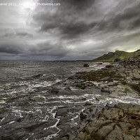 Buy canvas prints of Staffin Bay, Skye, Scotland by Derek Daniel