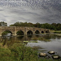Buy canvas prints of Whitemill Bridge, Sturminster Marshall, Dorset by Derek Daniel