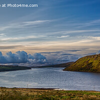 Buy canvas prints of Loch Harport, Skye (panoramic)  by Derek Daniel