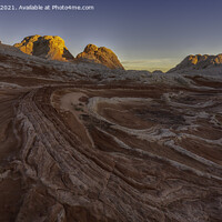 Buy canvas prints of Sunrise at White Pocket, Arizona by Derek Daniel