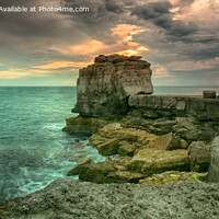 Buy canvas prints of Sunset at Pulpit Rock, Portland (panoramic) by Derek Daniel