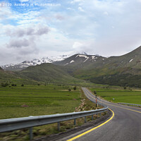 Buy canvas prints of Road leading to the foot of Mount Erciyes in Turkey by Sergii Petruk