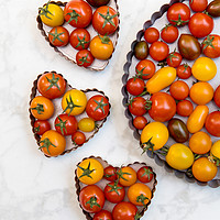 Buy canvas prints of Cherry Tomatoes by Rebecca Cozart