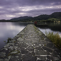Buy canvas prints of Lake of Menteith by overhoist 