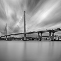 Buy canvas prints of The Queensferry Crossing by overhoist 