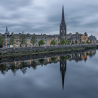 Buy canvas prints of City of Perth Scotland by overhoist 