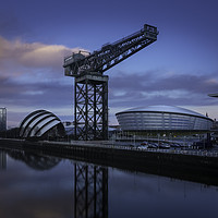 Buy canvas prints of Glasgow Sunrise by overhoist 