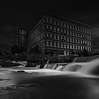 Buy canvas prints of Anchor Mill Paisley by overhoist 