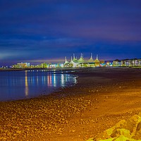 Buy canvas prints of Minehead beach early in the morning by Will Badman