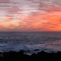 Buy canvas prints of Sunset at Faro Pechiguera, Playa Blanca, Lanzarote by Kevin McNeil
