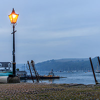 Buy canvas prints of Early Morning in Dartmouth by David Belcher