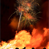 Buy canvas prints of Firework Party by David Belcher