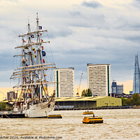 Buy canvas prints of Tall ship   by David Belcher