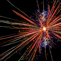 Buy canvas prints of Firework explosion by David Belcher