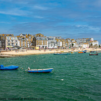 Buy canvas prints of St Ives, Cornwall by David Belcher