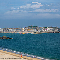 Buy canvas prints of St Ives, Cornwall by David Belcher